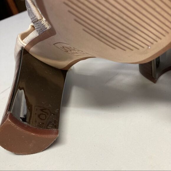 JONES NEW YORK,Cream,Cone Block, Open toe,Gladiator Heels,Sz 6.5 M, Jessie Style - Picture 6 of 14